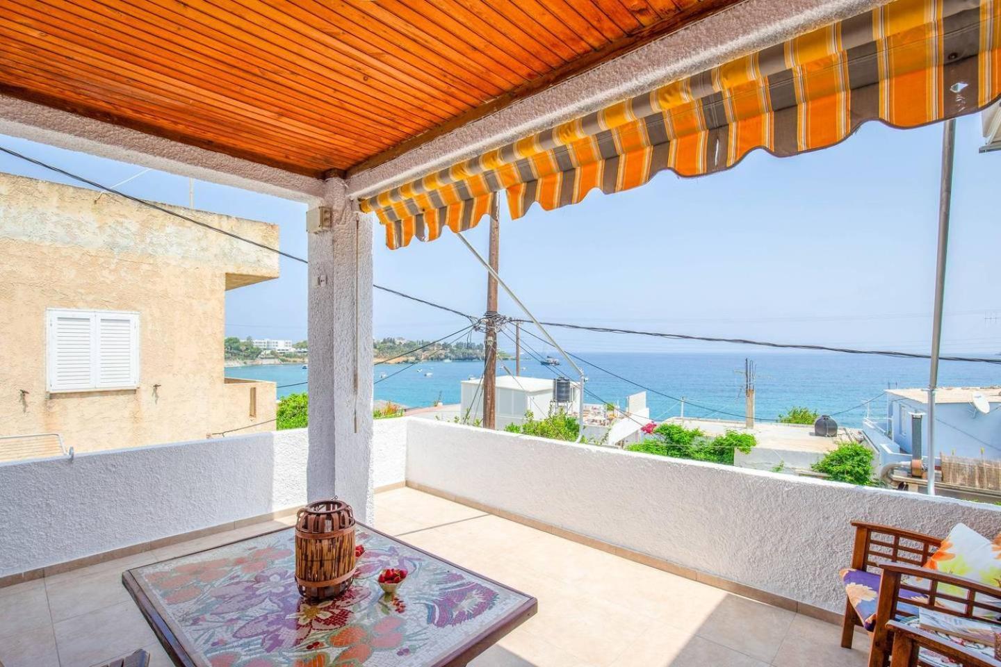 Agia Pelagia Blue Apt With Seaview 50M From Sea Apartment Ngoại thất bức ảnh