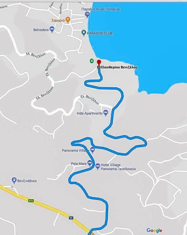 Agia Pelagia Blue Apt With Seaview 50M From Sea Apartment Ngoại thất bức ảnh