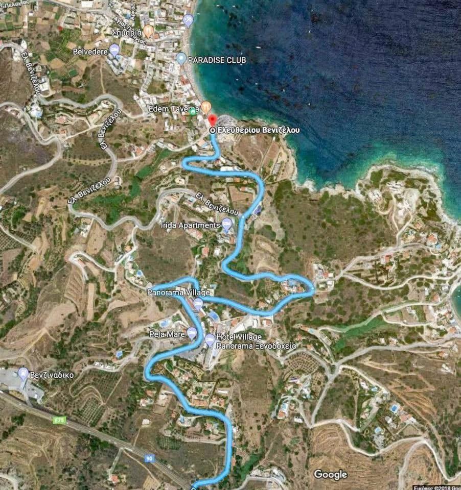 Agia Pelagia Blue Apt With Seaview 50M From Sea Apartment Ngoại thất bức ảnh